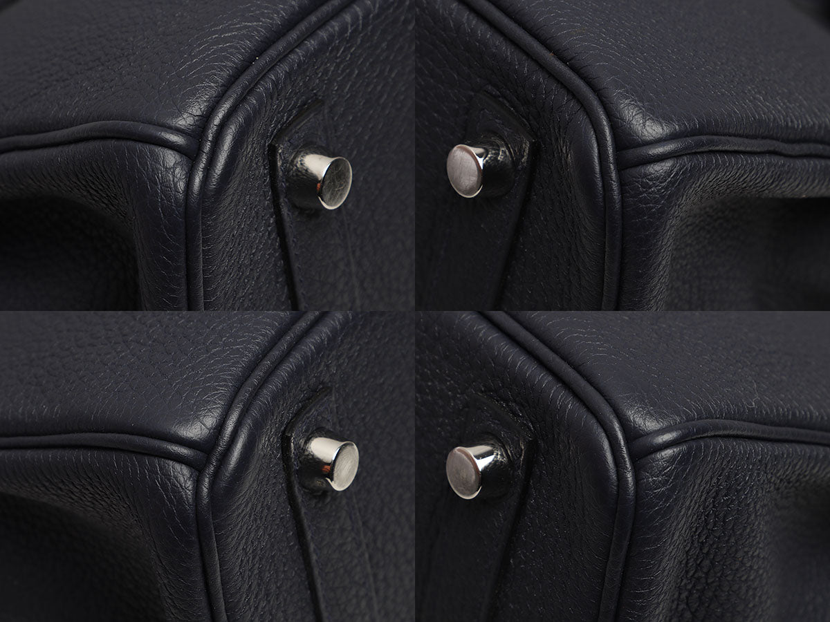 Hermès Bleu Nuit Togo Birkin 25 - Image 10