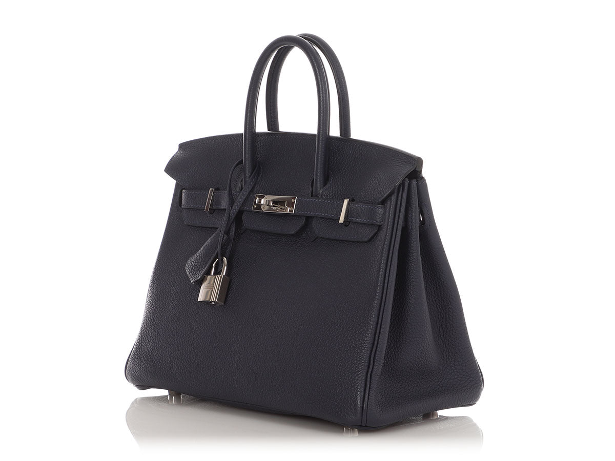 Hermès Bleu Nuit Togo Birkin 25 - Image 3