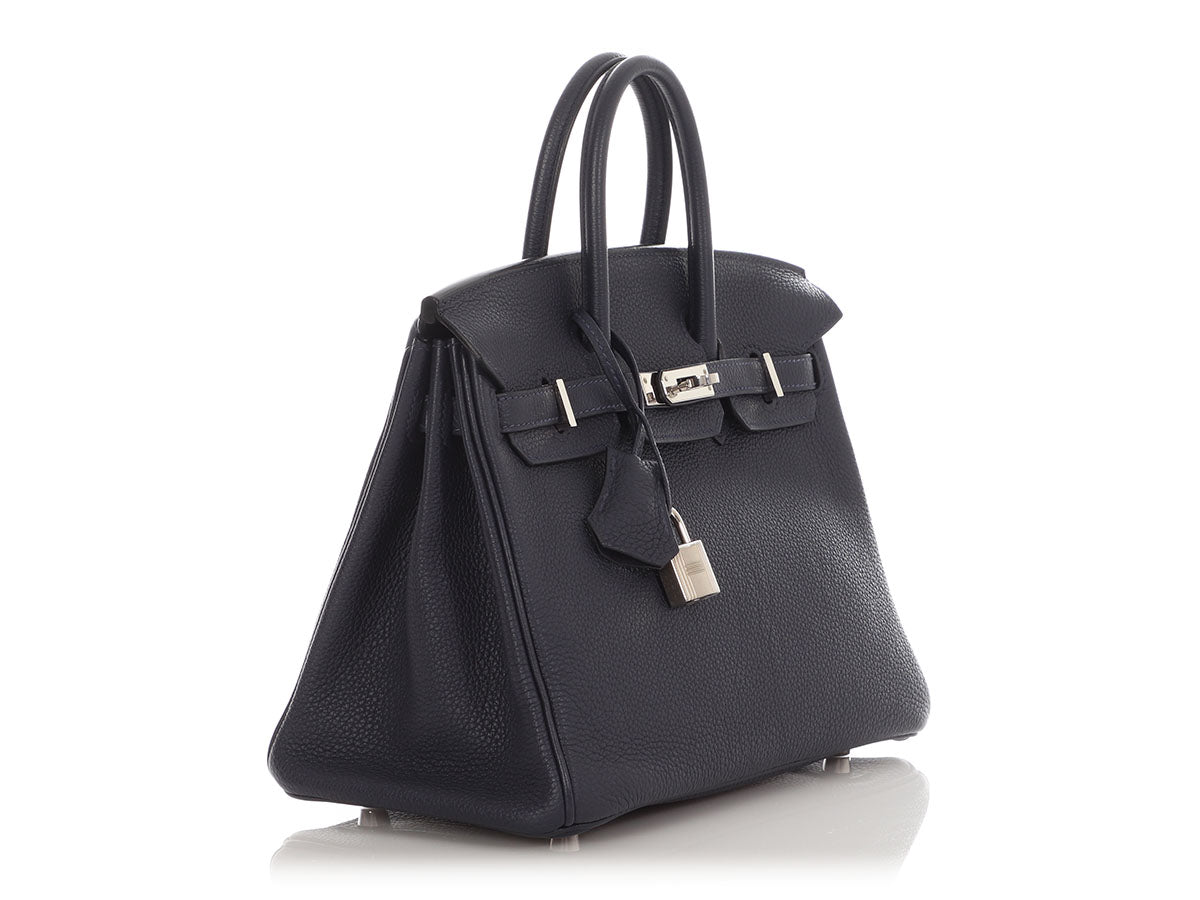 Hermès Bleu Nuit Togo Birkin 25 - Image 5