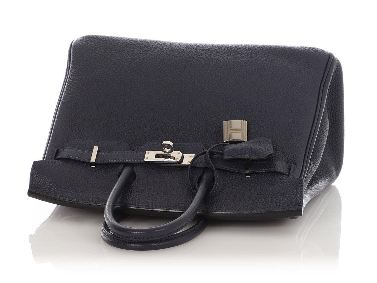 Hermès Bleu Nuit Togo Birkin 25 - Image 7