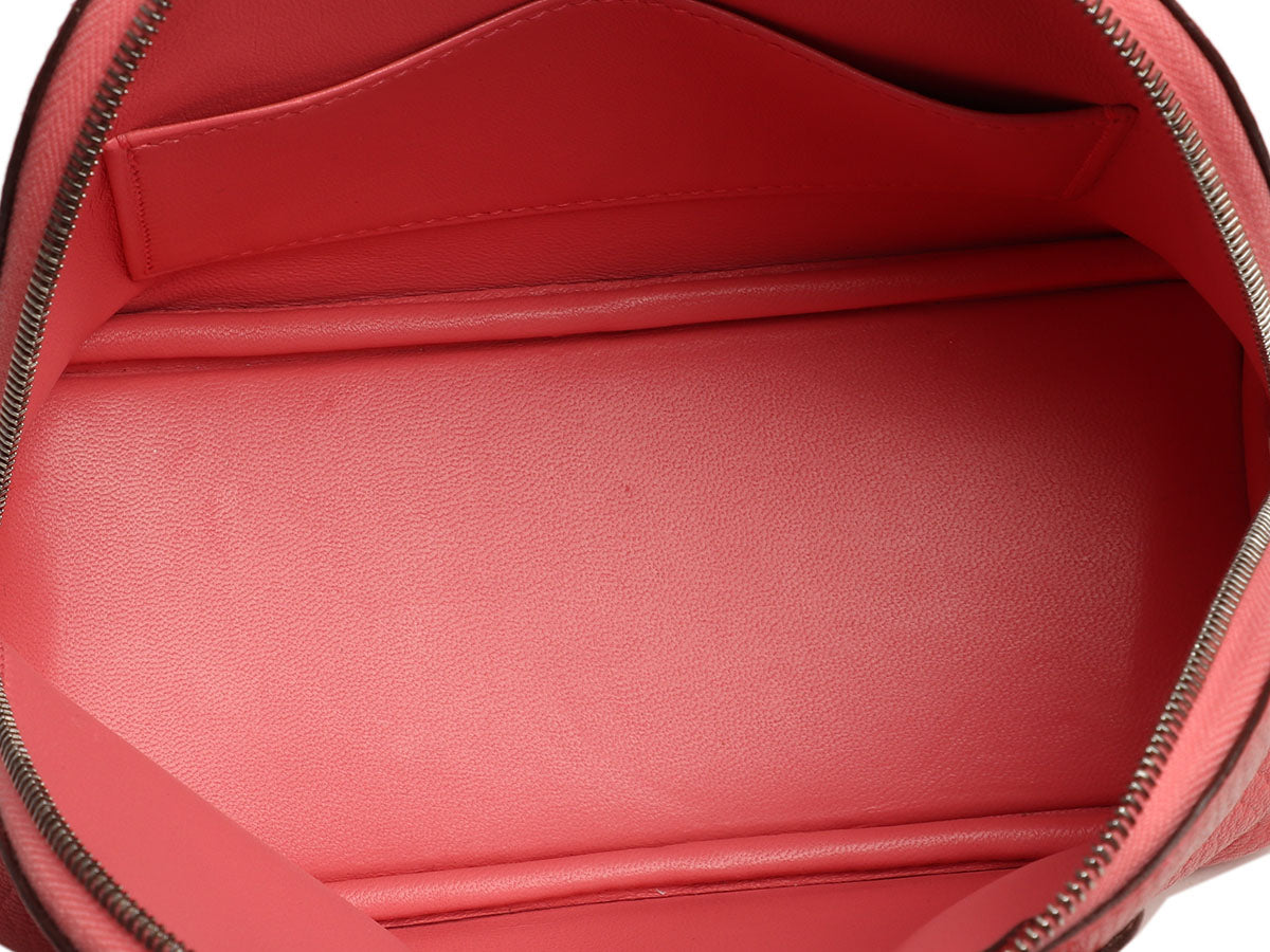 Hermès Mini Chèvre Rose Azalée Bolide 1923 - Image 8