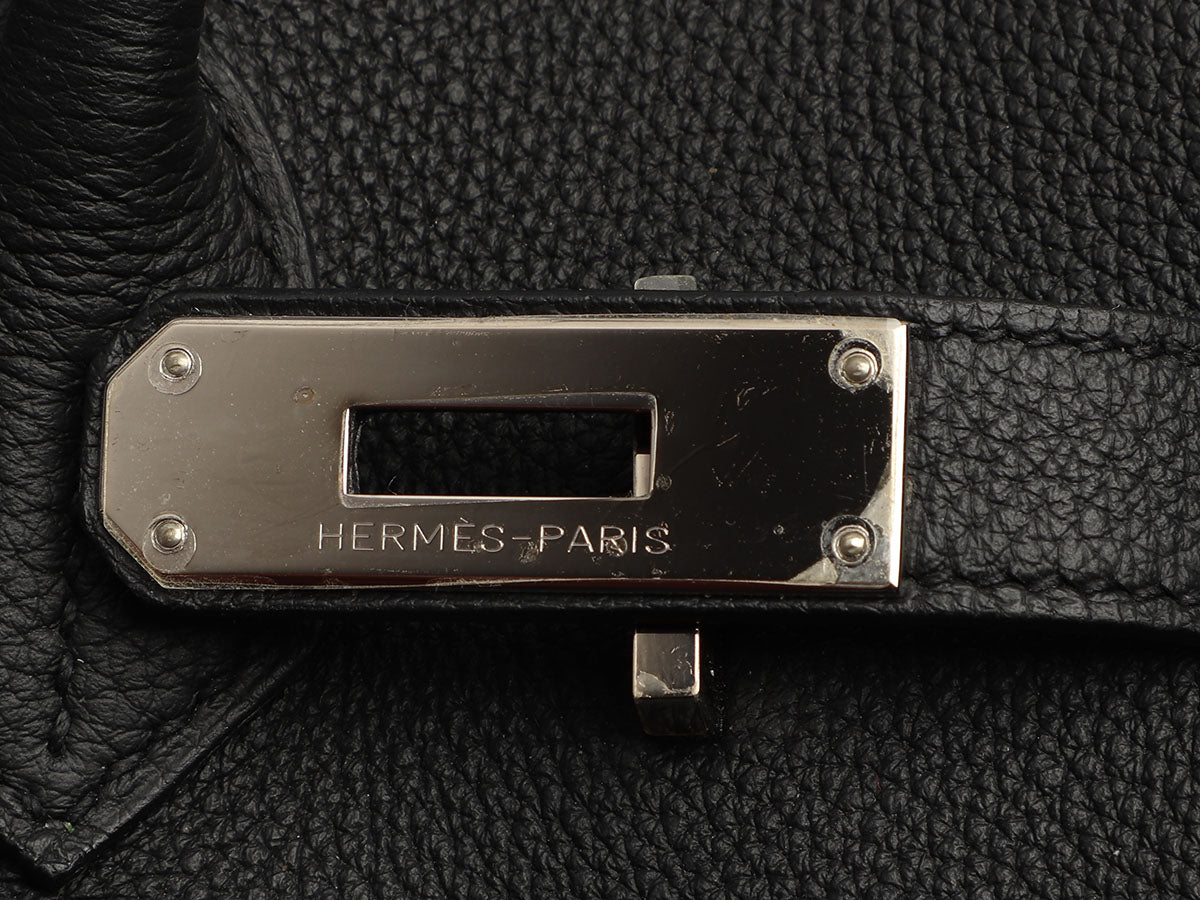 Hermès Black Togo Birkin 30 - Image 9