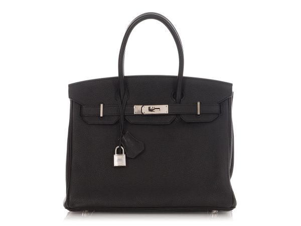 Hermès Black Togo Birkin 30