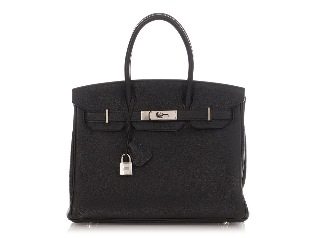 Hermès Black Togo Birkin 30