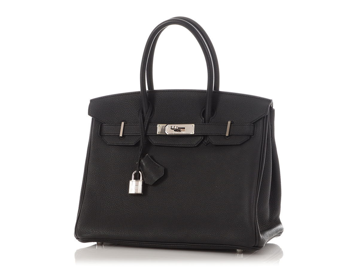 Hermès Black Togo Birkin 30 - Image 2