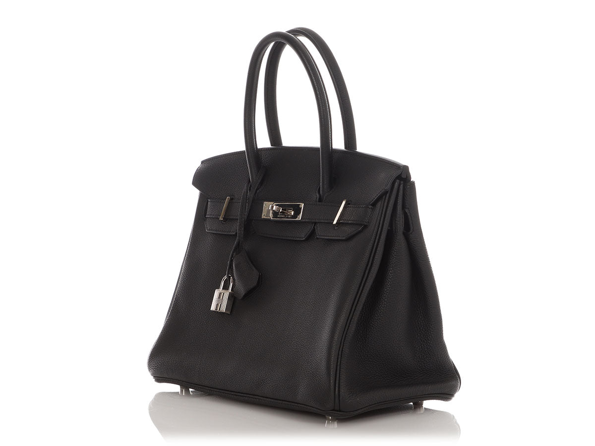 Hermès Black Togo Birkin 30 - Image 3