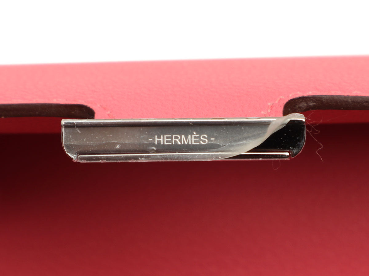 Hermès Rose Azalée Chèvre Constance to Go - Image 10