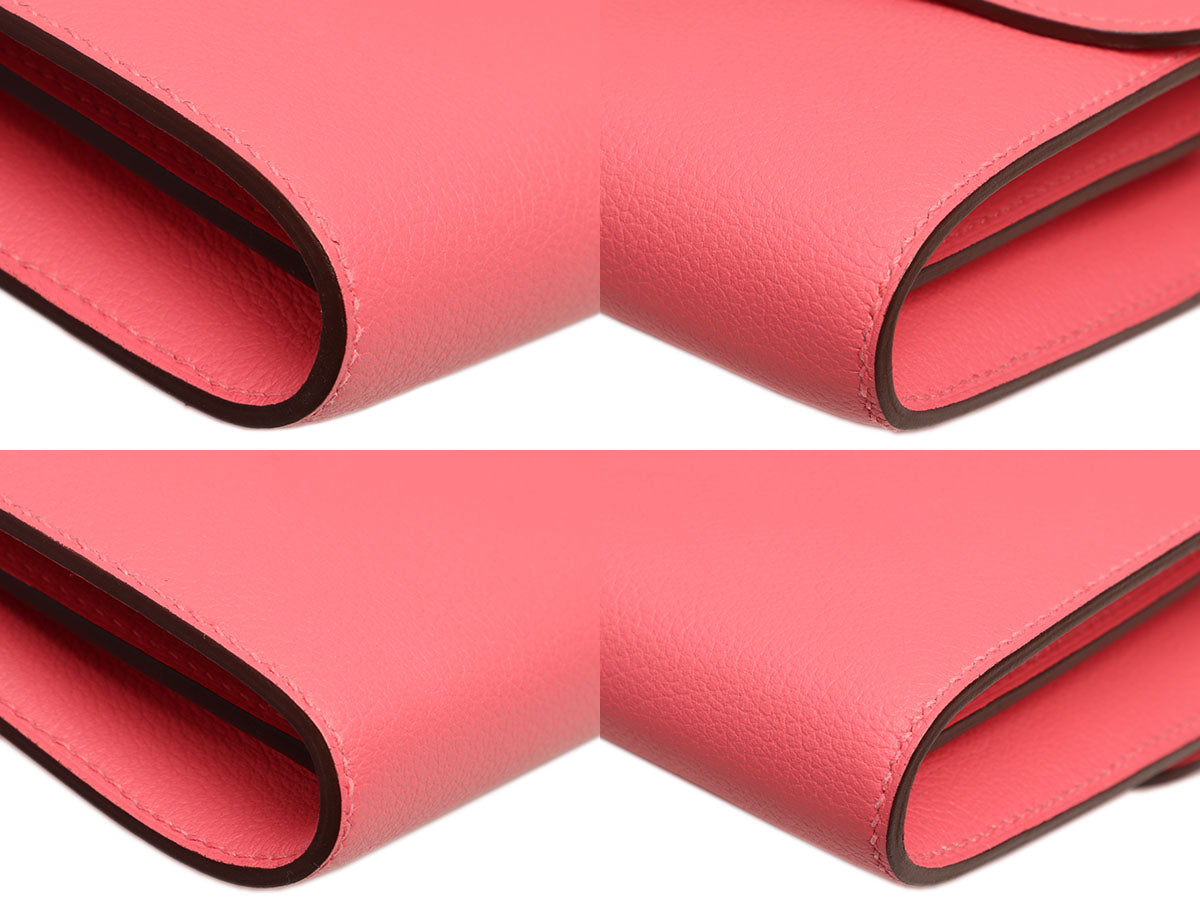 Hermès Rose Azalée Chèvre Constance to Go - Image 8