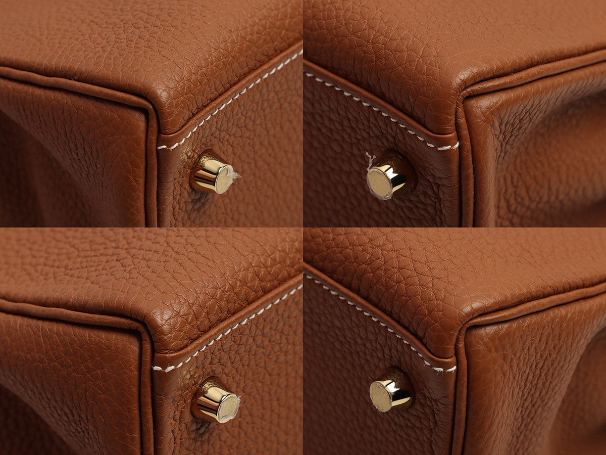 Hermès Gold Togo Kelly 28 - Image 8