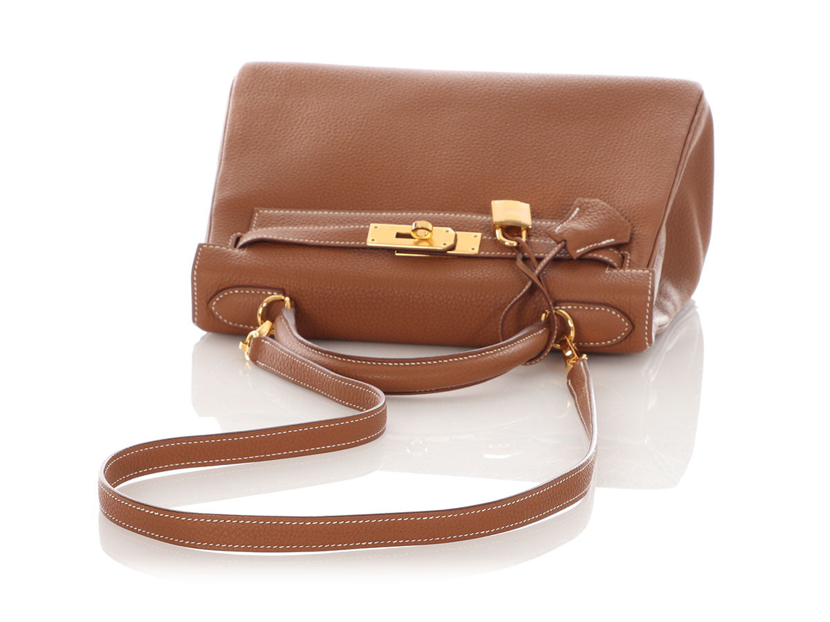 Hermès Gold Togo Kelly 28 - Image 7