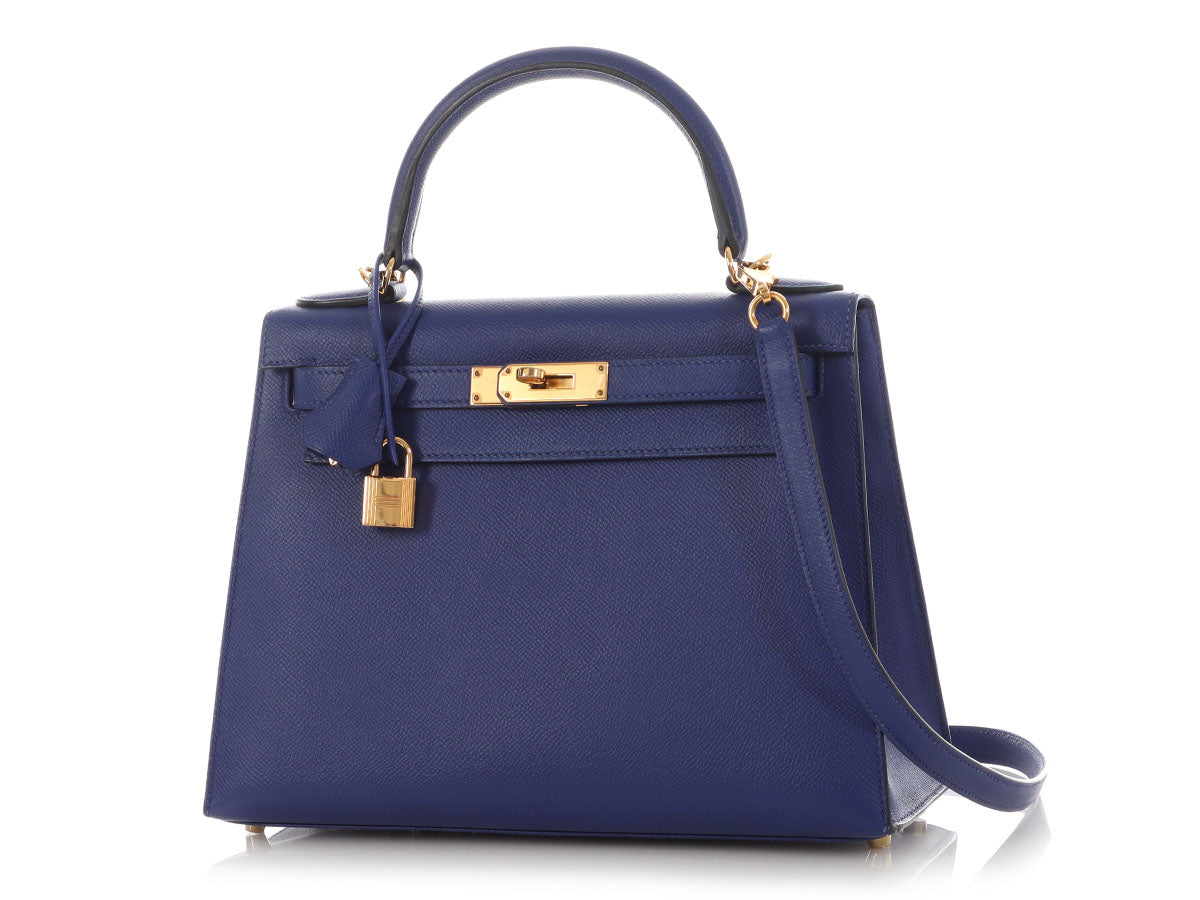 Hermès Bleu Electrique Epsom Kelly 28 - Image 2