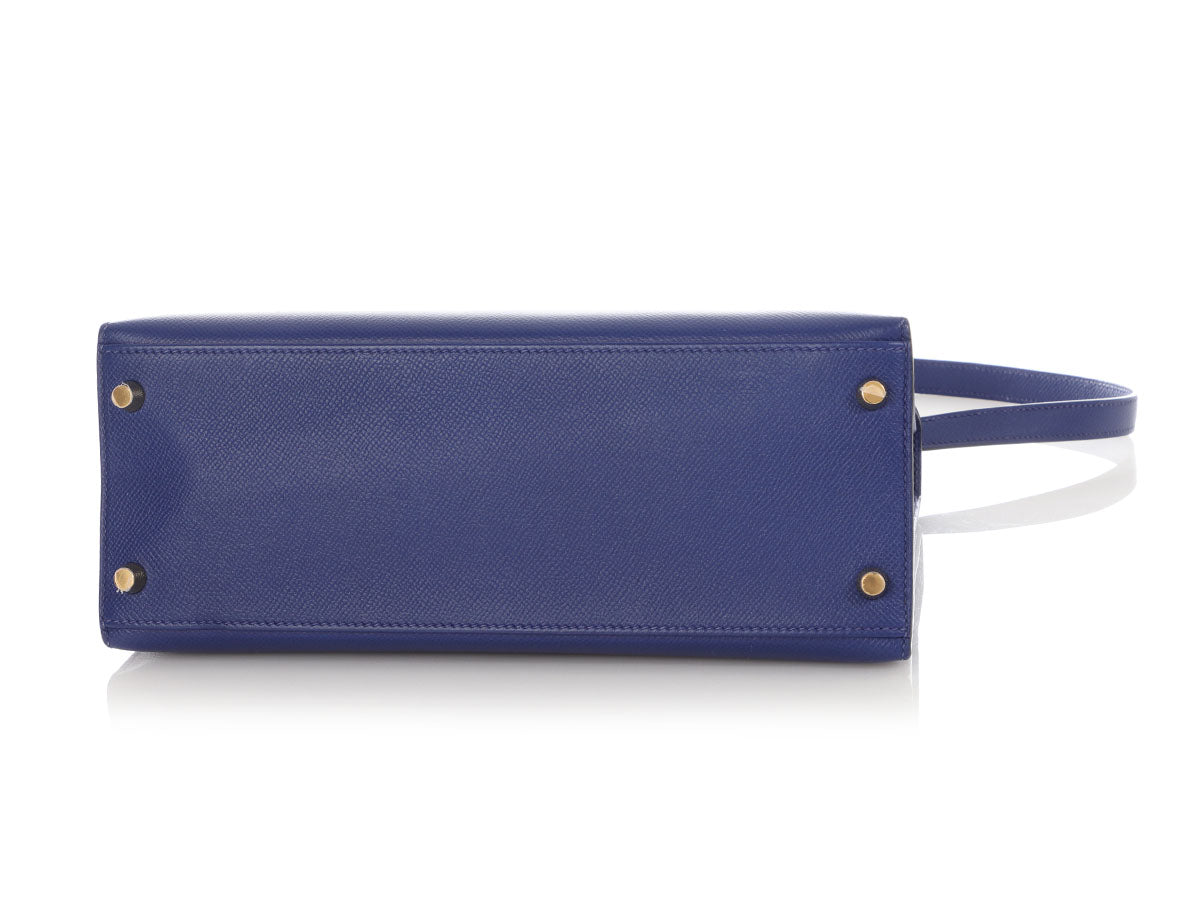 Hermès Bleu Electrique Epsom Kelly 28 - Image 6
