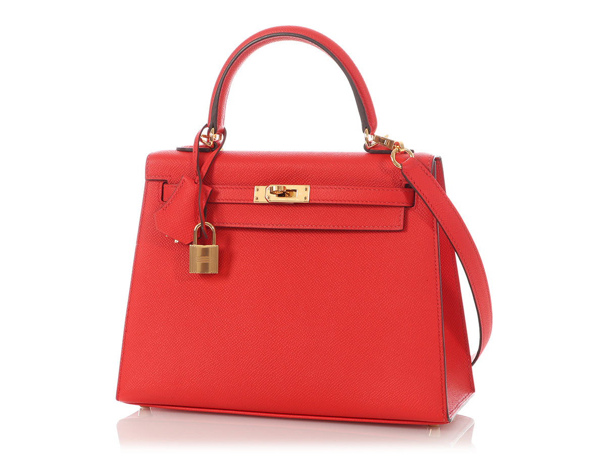 Hermès Rouge de Coeur Epsom Kelly 25 - Image 2