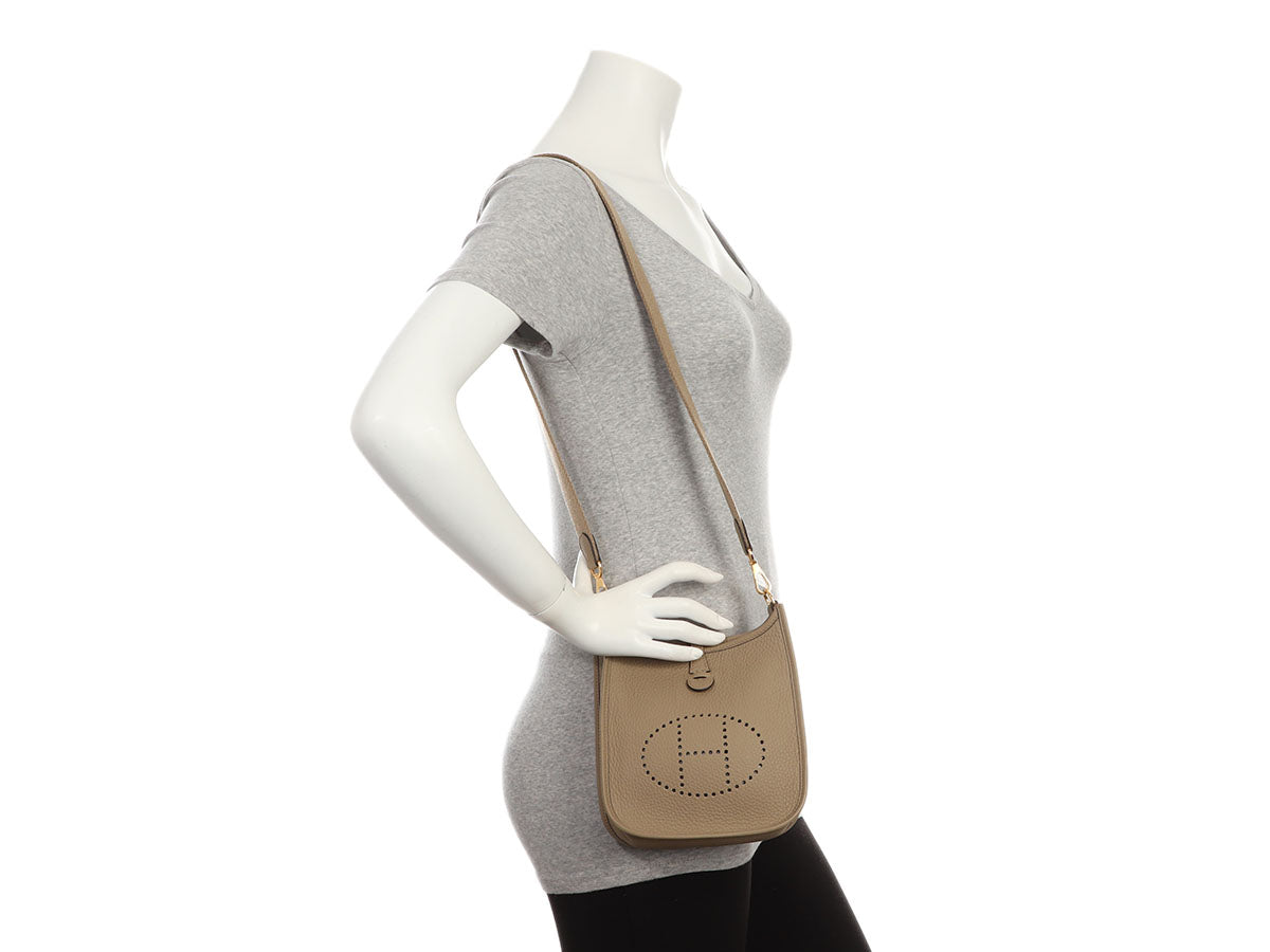 Hermès Beige Marfa Clémence Evelyne TPM - Image 10