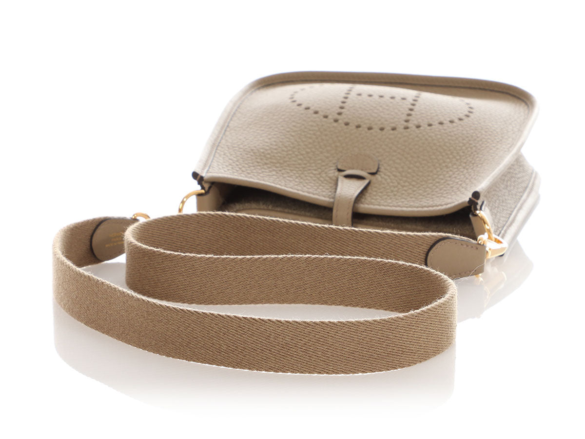 Hermès Beige Marfa Clémence Evelyne TPM - Image 7