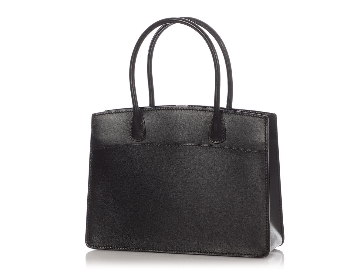 Hermès Black Box Calfskin White Bus TPM - Image 2