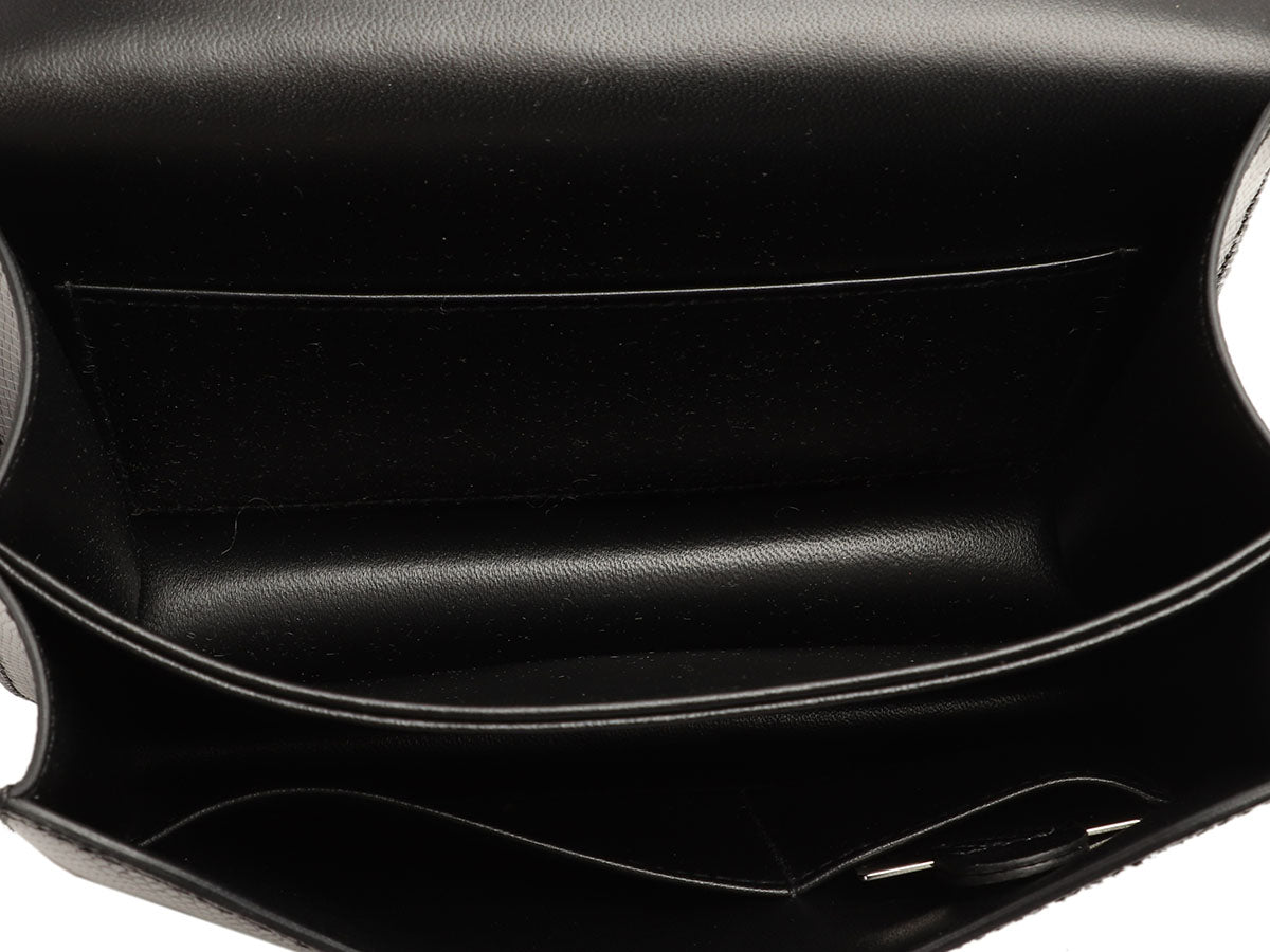 Hermès Black Shiny Lizard Constance Mirror 18 - Image 9