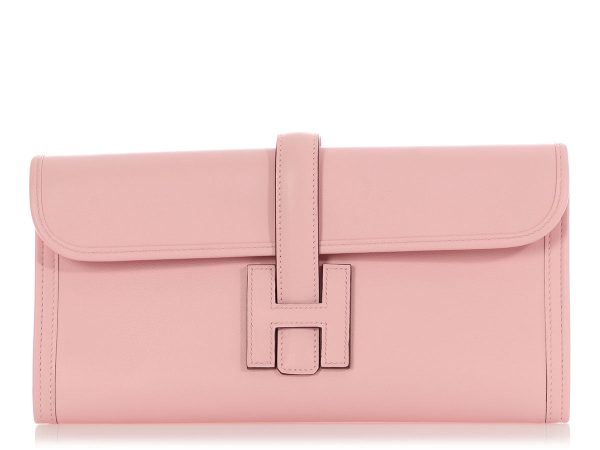 Hermès Rose Sakura Swift Jige 29