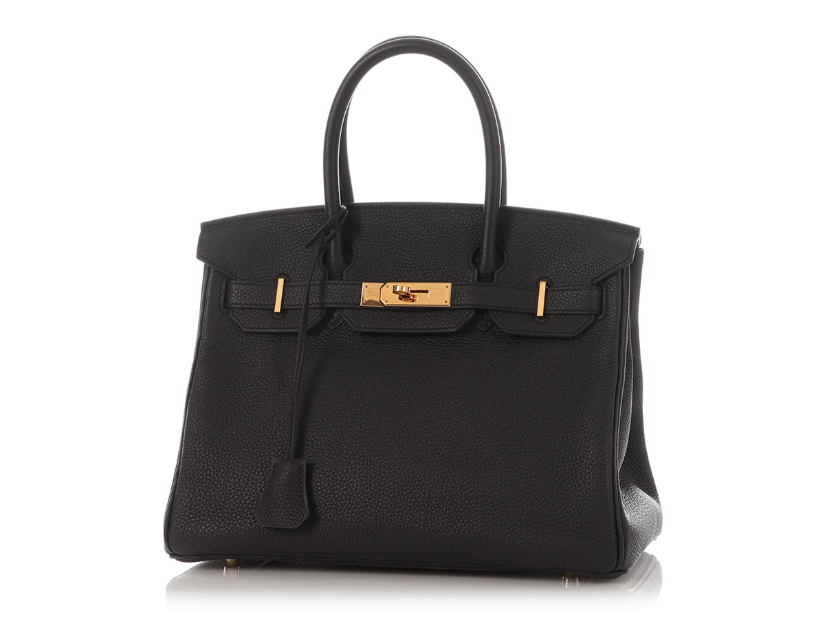 Hermès Black Togo Birkin 30 - Image 2
