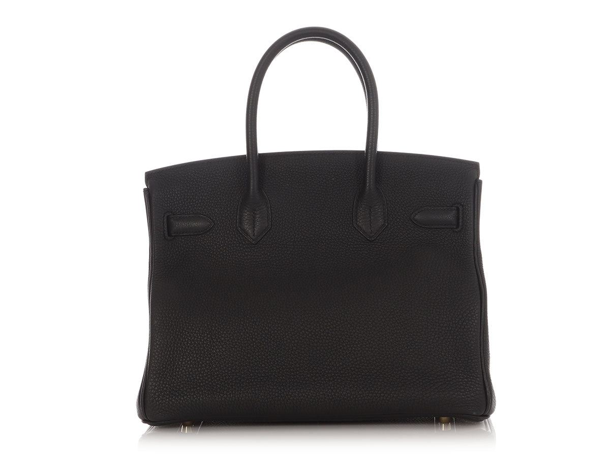 Hermès Black Togo Birkin 30 - Image 4