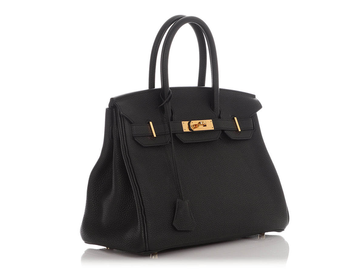Hermès Black Togo Birkin 30 - Image 5