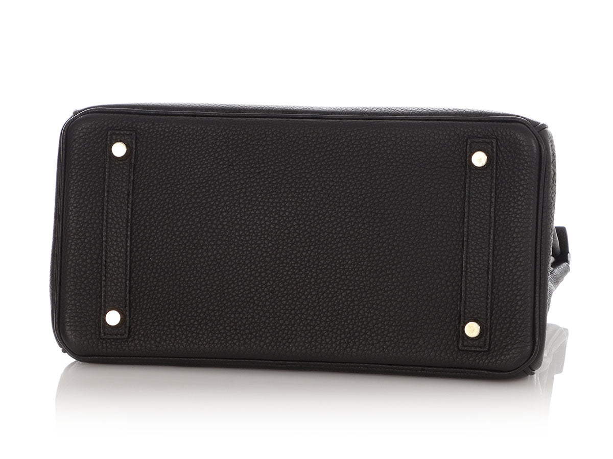 Hermès Black Togo Birkin 30 - Image 6