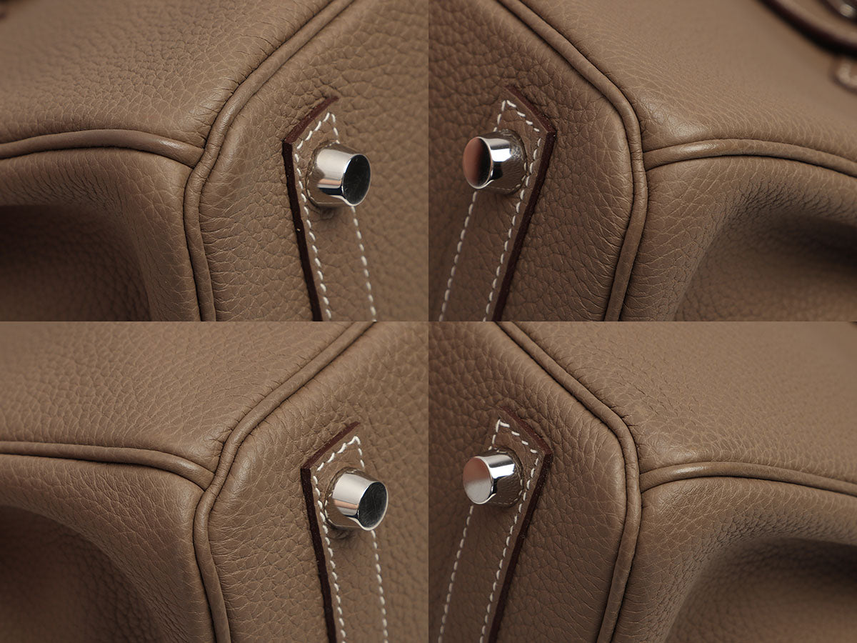 Hermès Etoupe Togo Birkin 25 - Image 7