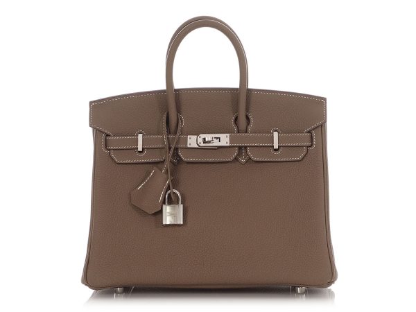 Hermès Etoupe Togo Birkin 25