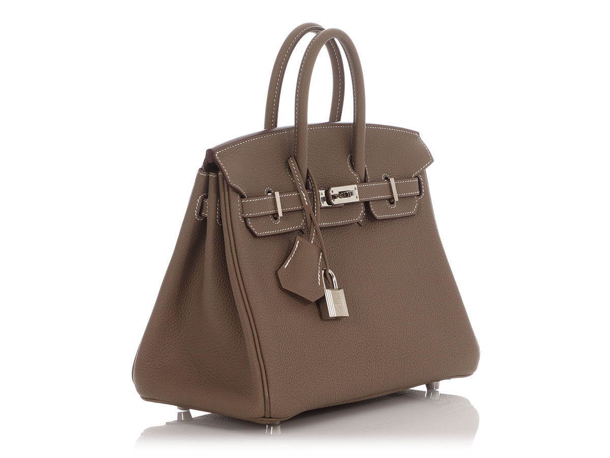 Hermès Etoupe Togo Birkin 25 - Image 5