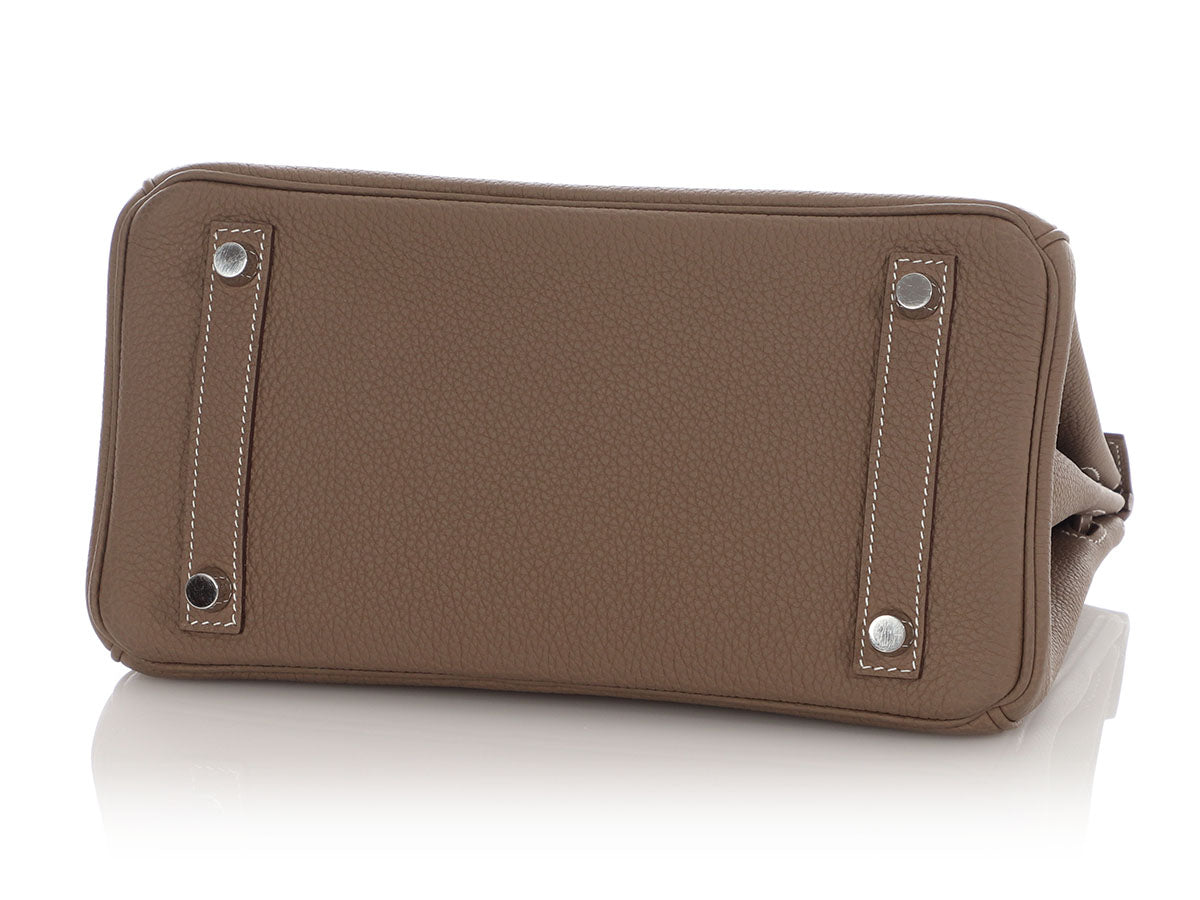 Hermès Etoupe Togo Birkin 25 - Image 6