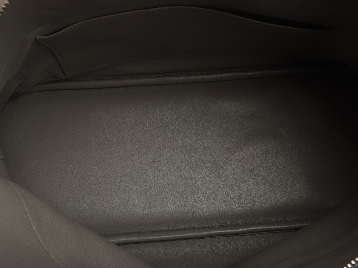 Hermès Gris Mouette Clémence Bolide 35 - Image 8