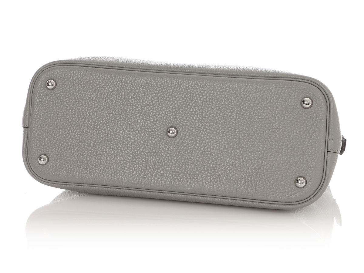 Hermès Gris Mouette Clémence Bolide 35 - Image 6