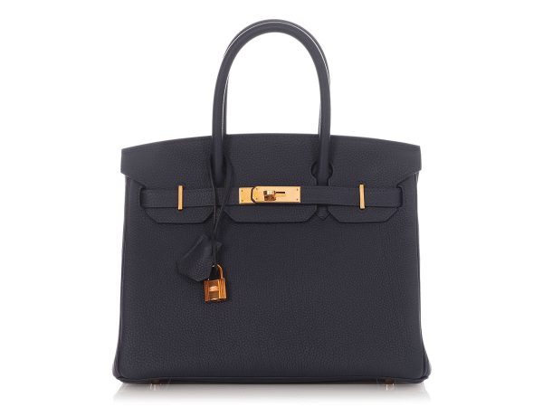 Hermès Bleu Nuit Togo Birkin 30