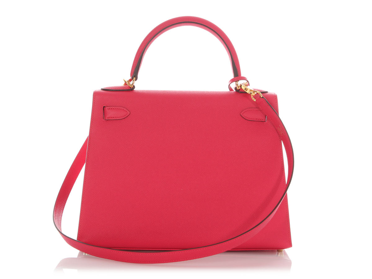 Hermès Rose Extrême Epsom Kelly 28 - Image 4