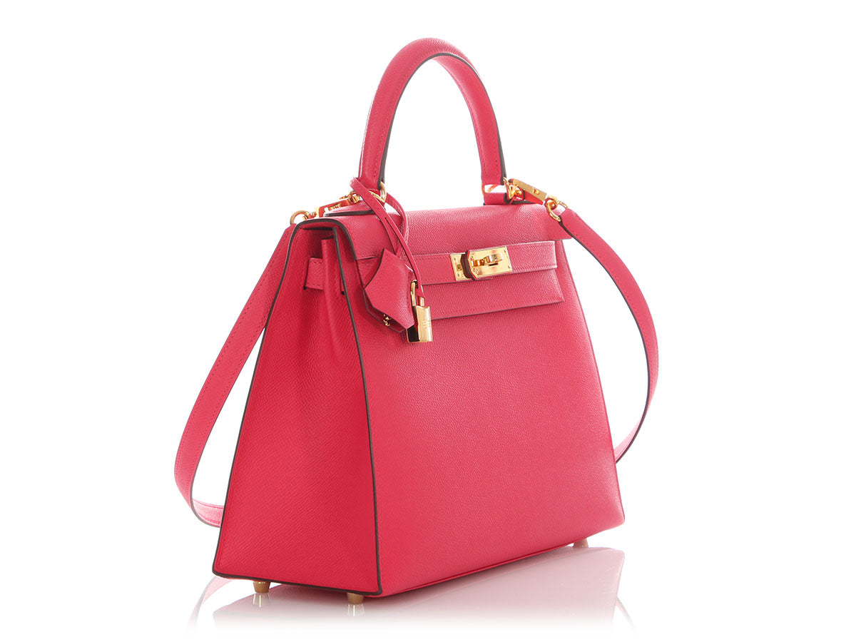 Hermès Rose Extrême Epsom Kelly 28 - Image 5