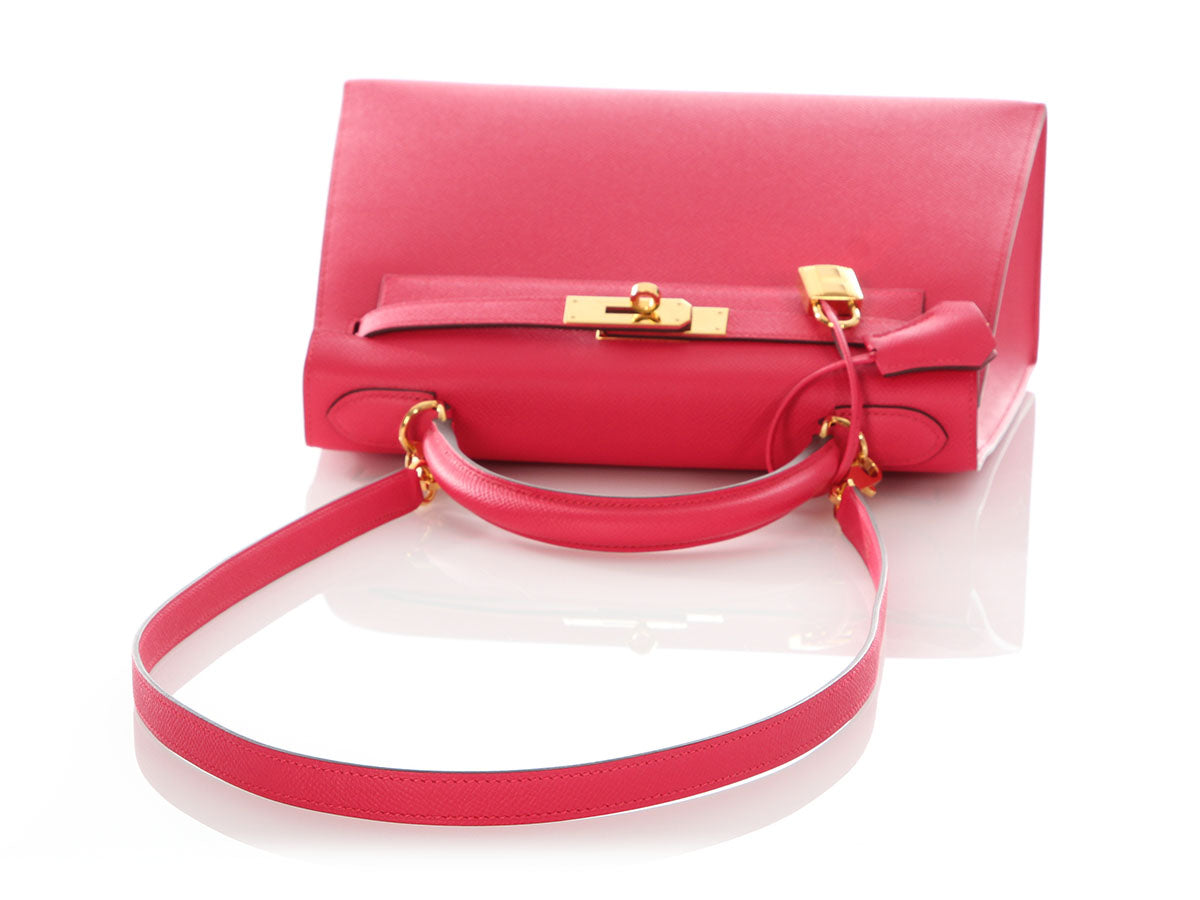 Hermès Rose Extrême Epsom Kelly 28 - Image 7