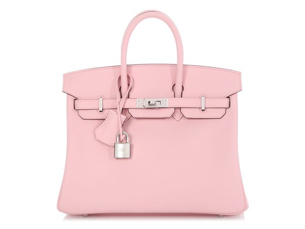 Hermès Rose Sakura Birkin 25