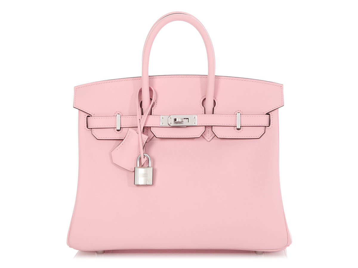 Hermès Rose Sakura Birkin 25