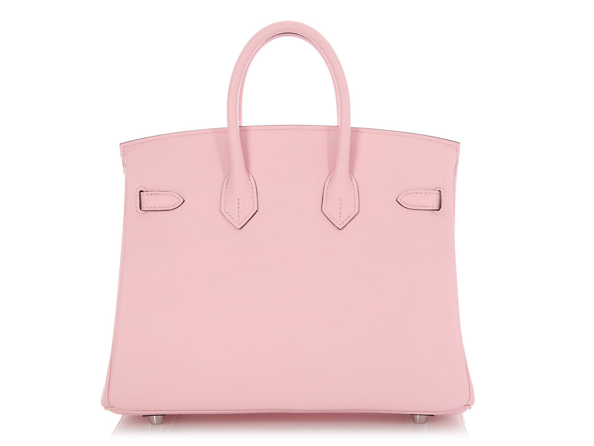 Hermès Rose Sakura Birkin 25 - Image 4