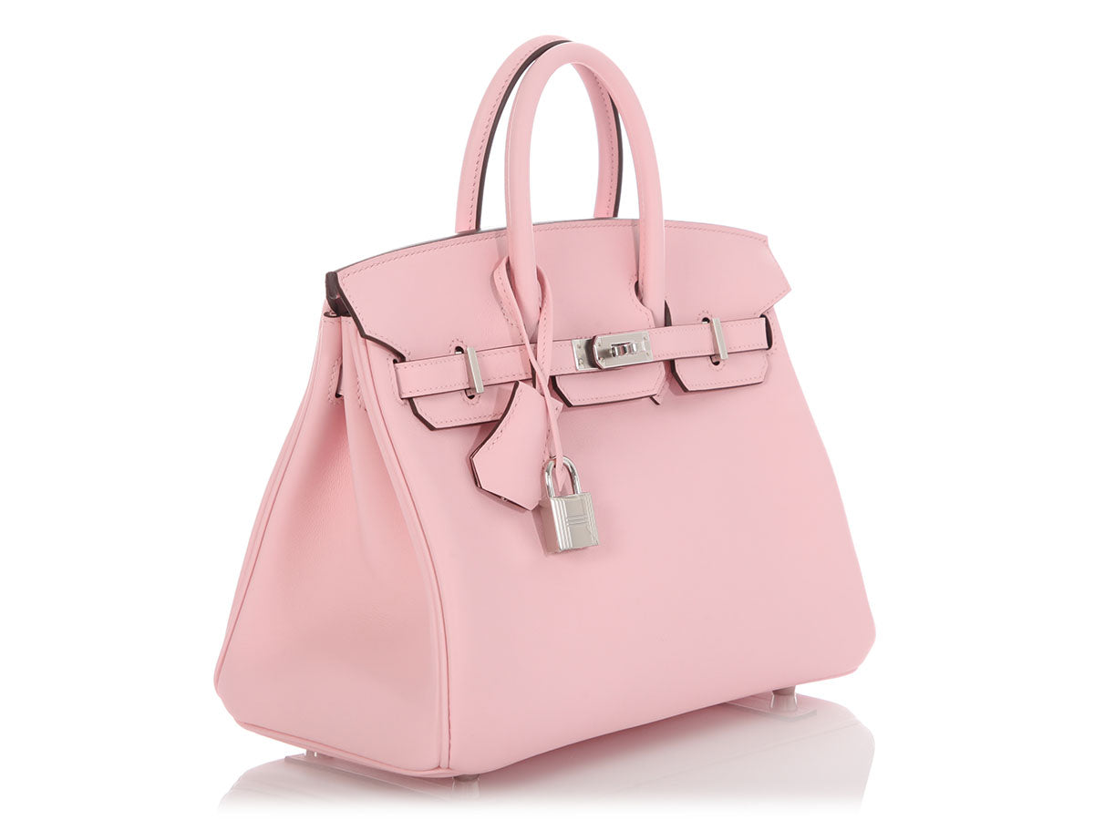 Hermès Rose Sakura Birkin 25 - Image 5