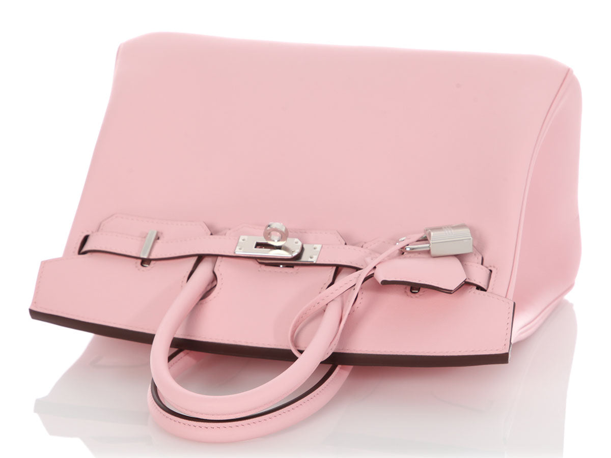 Hermès Rose Sakura Birkin 25 - Image 7