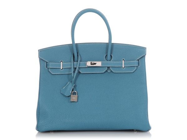 Hermès Blue Jean Togo Birkin 35