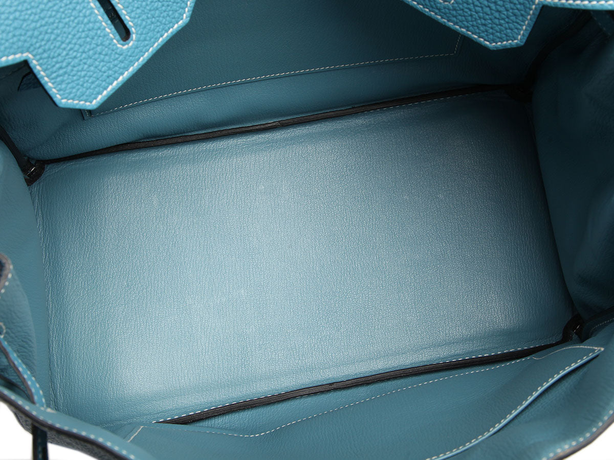 Hermès Blue Jean Togo Birkin 35 - Image 10