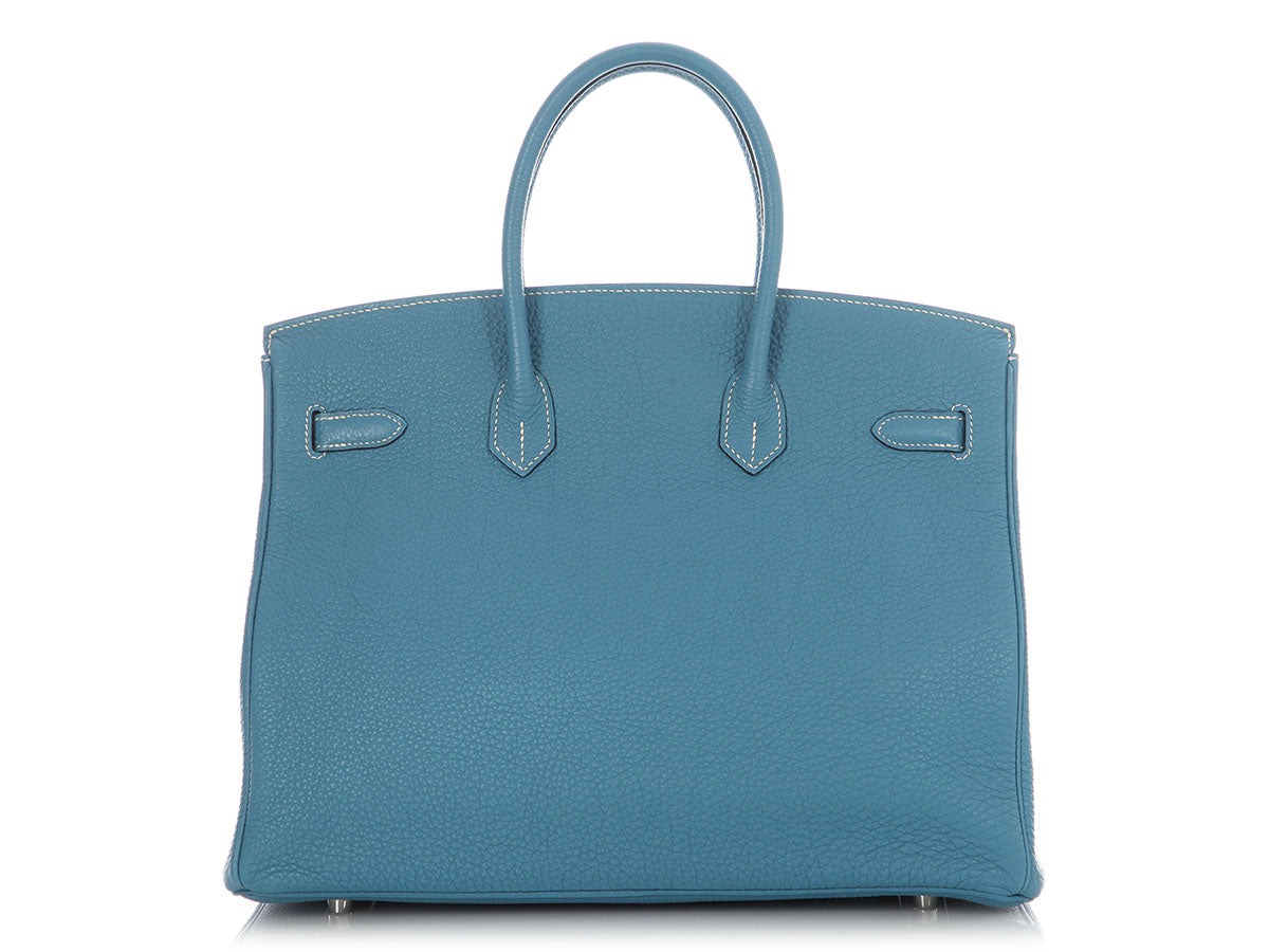 Hermès Blue Jean Togo Birkin 35 - Image 4