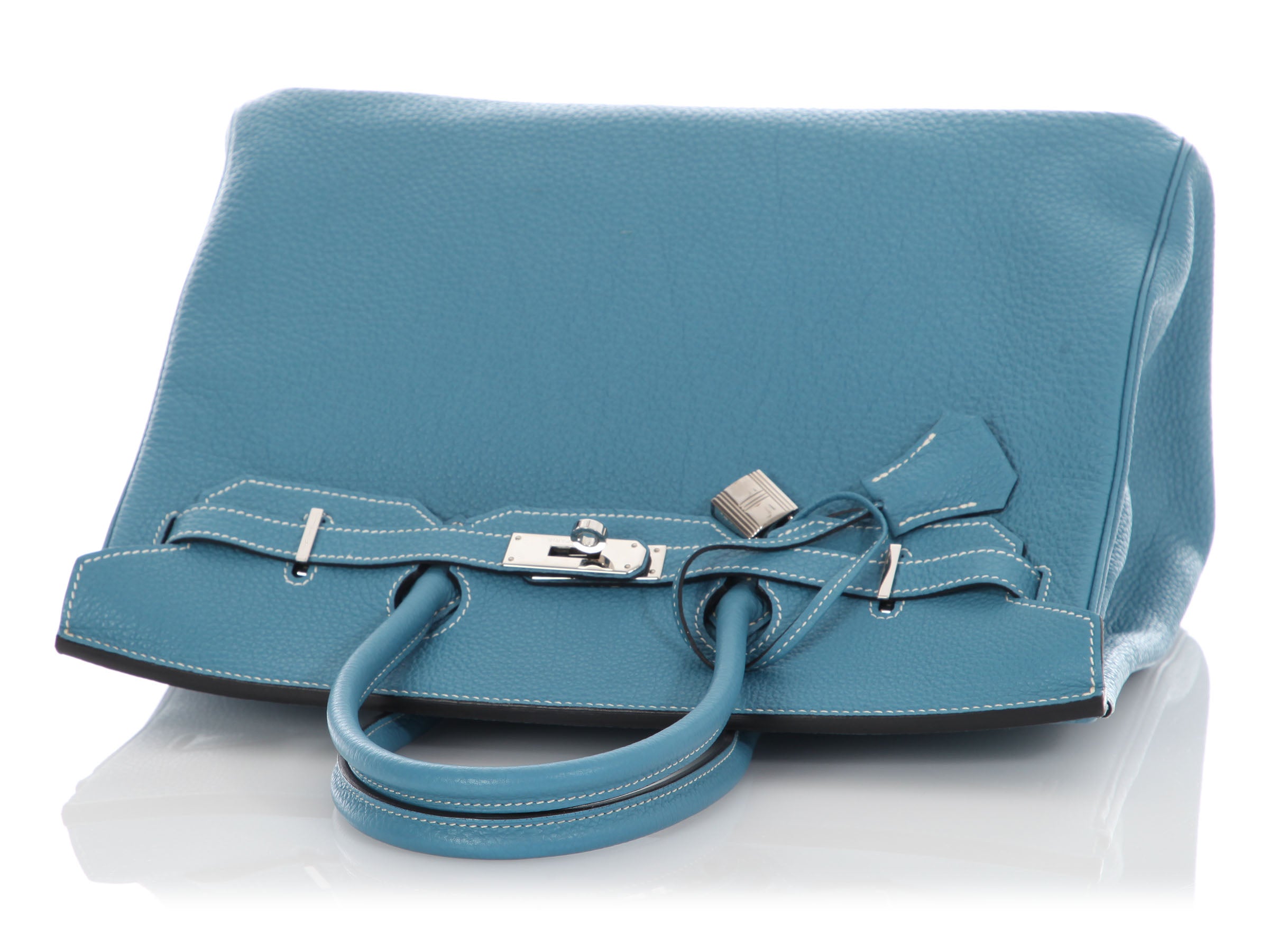 Hermès Blue Jean Togo Birkin 35 - Image 8