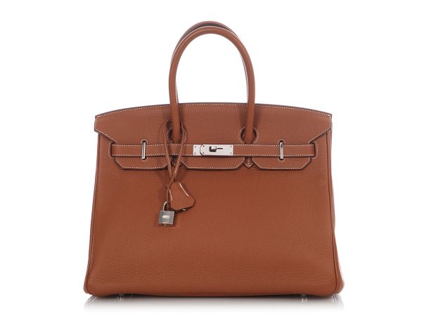 Hermès Gold Togo Birkin 35