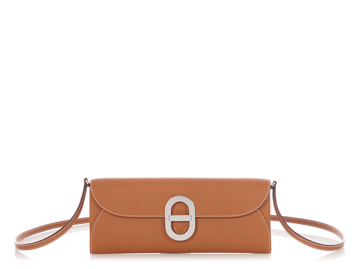 Hermès Gold Epsom Chaîne d'Ancre Wallet To Go - Image 2