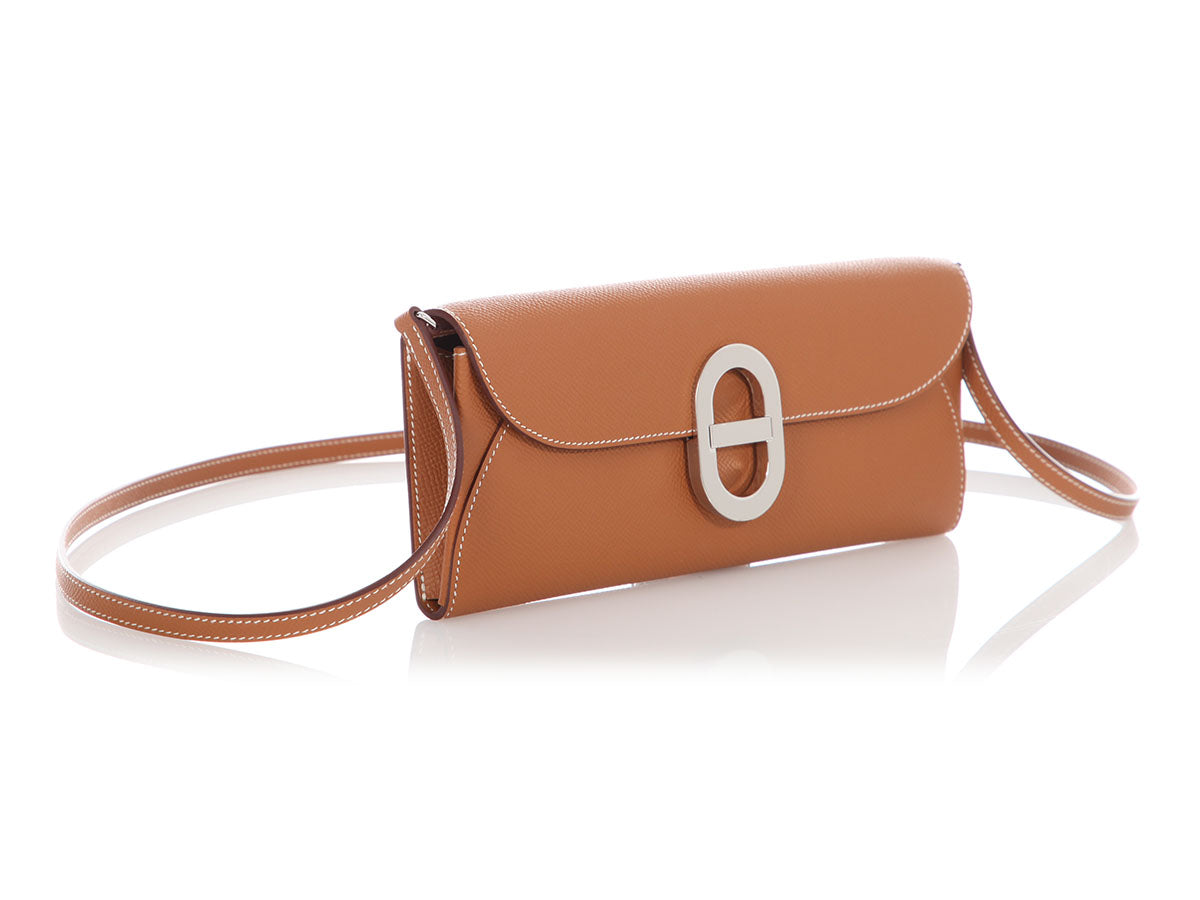 Hermès Gold Epsom Chaîne d'Ancre Wallet To Go - Image 6