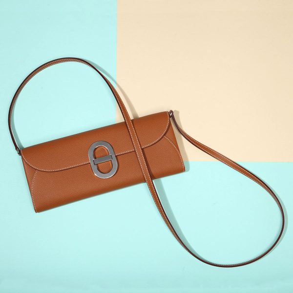 Hermès Gold Epsom Chaîne d'Ancre Wallet To Go