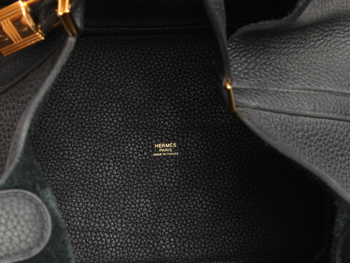 Hermès Black Clémence Picotin Lock 22 - Image 9
